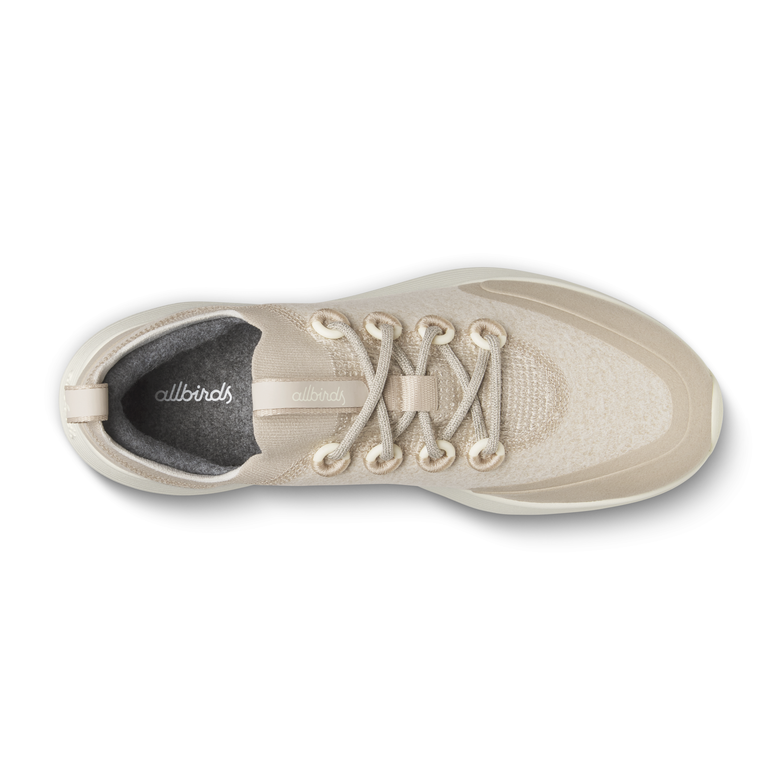 Women's Wool Strider - Rugged Beige (Natural White Sole) - Image 3