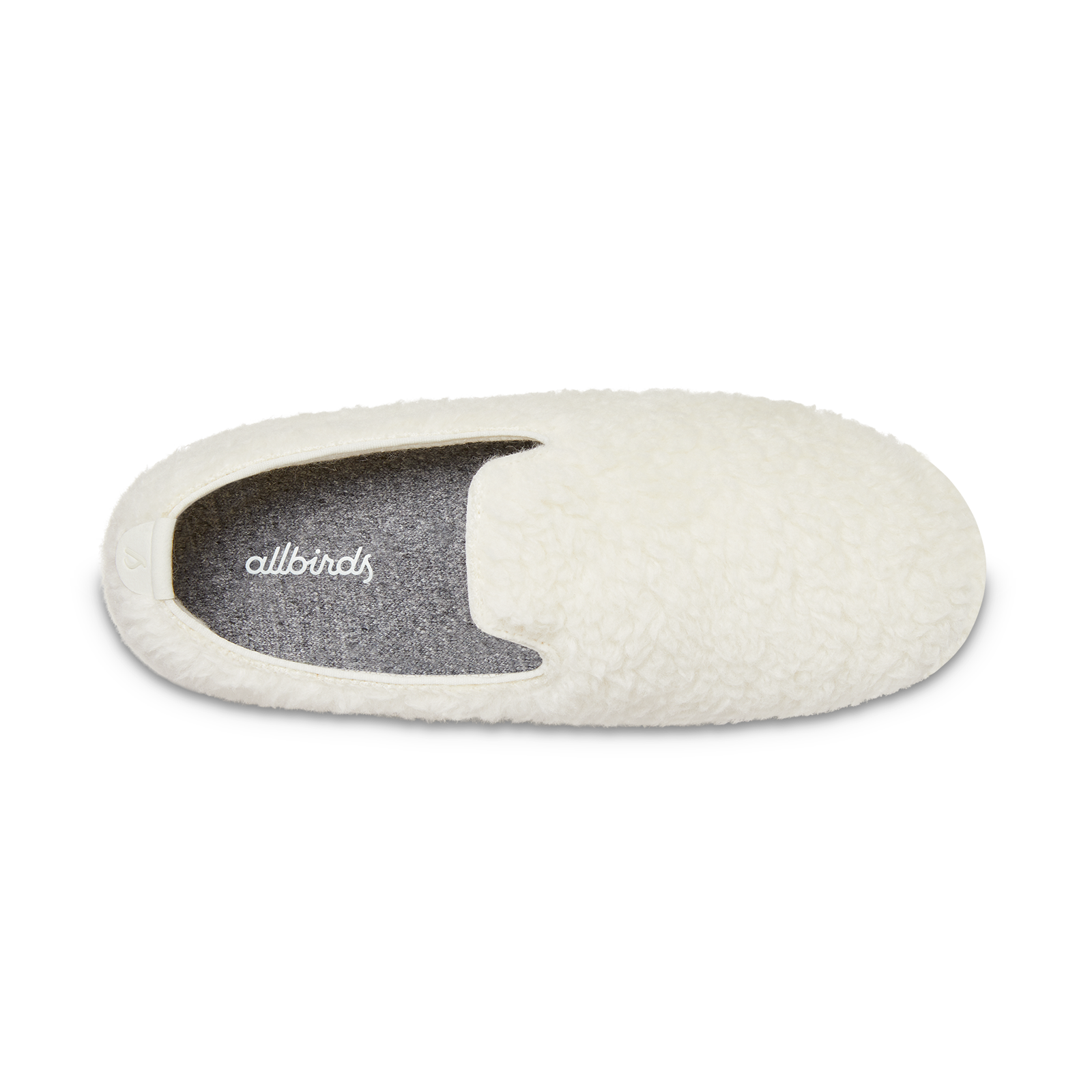 Smallbirds Wool Loungers - Big Kids - Natural White Fluffs (Natural White Sole) - Image 4